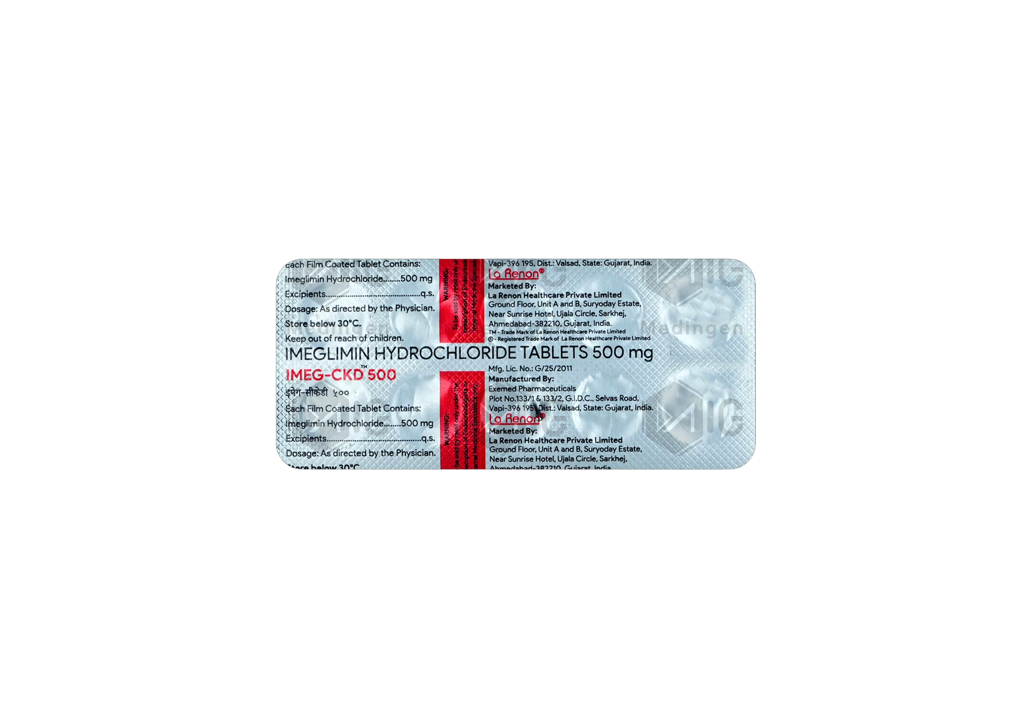 IMEG CKD 500MG